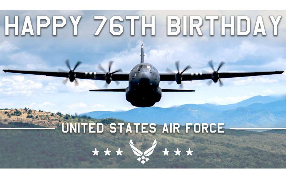 US Air Force celebrates 76 years of aiming high | Stars and